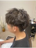 ソフトに波打ちするパーマ