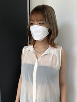 アリーズ(ALLYS)&nbsp;ベージュ×オレンジ @rrchimu