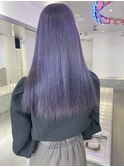 ラベンダー/ダブルカラー/ケアブリーチ/髪質改善/原宿