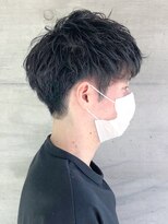 シアター(THEATER) 爽やかメンズ☆ビジネスショートマッシュ黒髪透明感カラー