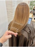 大人かわいい20代30代40代小顔ショコラベージュ1Zina船橋