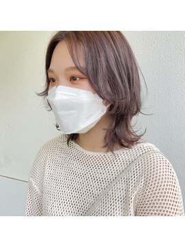 ラヴィズム(LUVISM) ダブルカラー　シアベージュ　１０代２０代