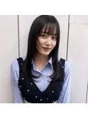 軽めミディアムの韓国風レイヤーカット【池袋レイヤーカット】