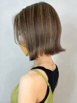 アイティーバイアルバム 松戸店(IT by ALBUM)&nbsp;ハイライトボブ_ショコラアッシュヘルシースタイル_ba409481