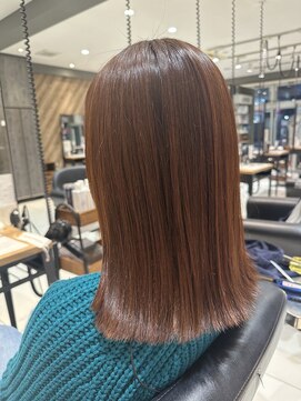 プログレス 小手指店(PROGRESS) 大人可愛い/シアーカラー/セミディ/シルキーベージュ/20代30代