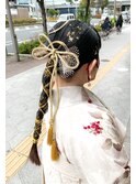 タイト成人式アレンジ(四ツ橋)