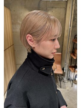 リブロ(liblo) 【マッシュショート×ハイトーンベージュ】