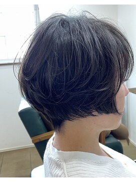 セックヘアデザイン(Sec hair design) 【Sec. hair design 水戸】大人ショートボブ+iNOAオイルカラー