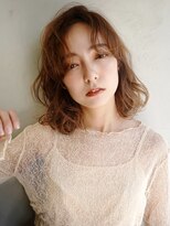 ラフィスヘアー シン 大分店(La fith hair SHIN)&nbsp;【La fith】 アンティークベージュ×パーマ