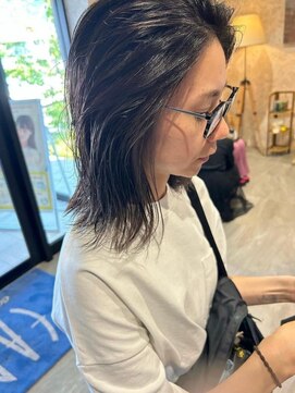 アース コアフュールボーテ 熊谷店(EARTH coiffure beaute) インナーカラー_ブリーチ_韓国レイヤー