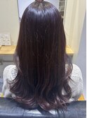 小辻結花 イルミナカラー×チェリーピンク