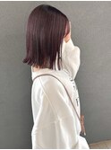 【nobuyo】pink &nbsp;brown × 切りっぱなしbob