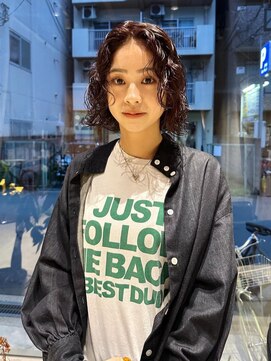 ヴァンダンジュ(Vendange) 顔まわりが動くボブパーマ