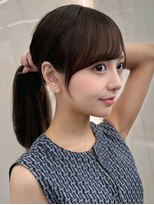 コア 銀座(COA) 小顔レイヤー 前髪顔周り 髪質改善縮毛