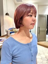 ファルファラ(farfara)&nbsp;【farfara】ショートボブローズピンク（問屋町テラス）大島結衣