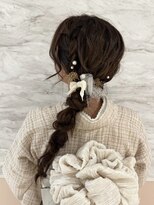 バサラ 大阪梅田店(VASARA)&nbsp;推し活　ヘアメ　ロング　編み下ろし　ゆるふわ　大阪　梅田