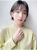 大人ボブ×シースルーバング［髪質改善/池袋&目白&大塚］