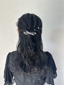 テイスティテラス(tasty terrace) ハーフアップアレンジ