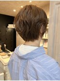 福山人気20代30代40代くせ毛パーマくびれショート骨格補正小顔