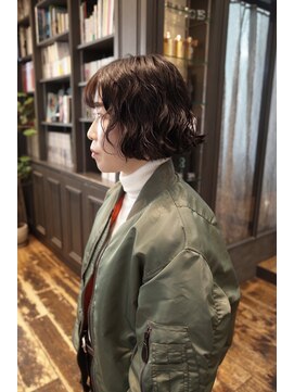 ナビッジ(NABIGE) ミニボブパーマ