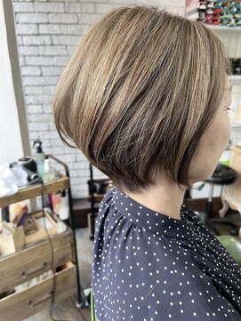 チェコリル 京都駅前店(Cyecoril) ダメージレス白髪染ぼかし特化salon!ハイライト／白髪染め