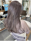 ラベンダーグレージュハイライト