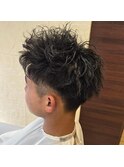 ツイストピンパーマ