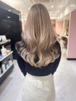 ジーナ 名駅(XENA.) 《haru》ミルクティーベージュ/ハイトーン/インナーブラック