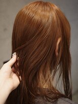 キャロルガーデンズ ボコカ 表参道(Carroll Gardens bococa)&nbsp;【表参道】ブリーチなしカラー、オレンジブラウン