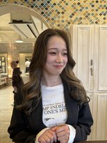 トリコ 梅田茶屋町店(trico) ベージュインナーカラー