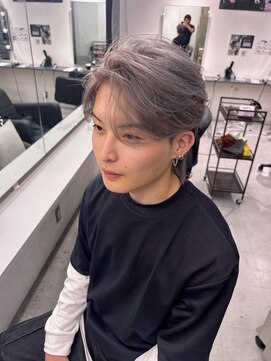 メンズサロン キング 高槻店(Men’s salon K!ng) 波巻きツイストスパイラルパーマ/フェザーパーマ/眉毛/メンズ