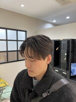 ステージ(STAGE)&nbsp;ダウンパーマ　ニュアンスパーマ　センターパート