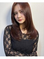 ウタ&nbsp;レイヤーカット＊pink　brown