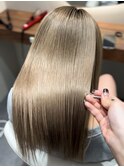 ロングヘアー　髪質改善 赤坂見附