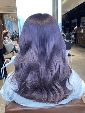 アマトウキョウ アユンチェ(AMA TOKYO×AYUNCHE) ピンクラベンダー　ラベンダーカラー　ブリーチカラー