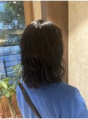 カット×パーマ×カラー