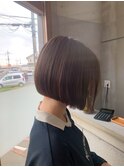 首元スッキリボブ