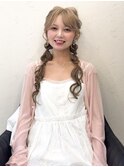ツイン編み下ろしヘアセット［CERCA新宿/新宿西口］