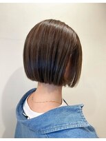 ハロ ハッピーヘアライフ 長居店(Halo happyhairlife)&nbsp;ミルクティーグレージュアプリコットオレンジハイライトカラー