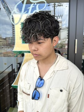 ザスーツブラザーズ(THE SUITS BROTHERS) MEN'SHAIRウルフカルマパーマメンズショートイージーパーマ