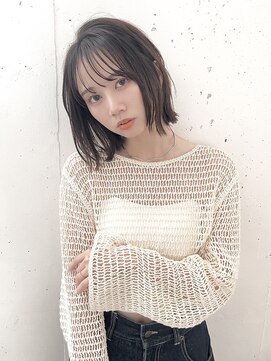 ビーチ(BEACH) 外ハネボブ顔周りレイヤー