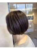 丸みショートボブ