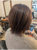 ピンクグレージュカラー