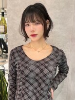 ロンドローズ 名古屋(Lond damaskRose)&nbsp;ダブルカラー ブリーチ 名駅 韓国 ボブ 髪質改善 縮毛矯正