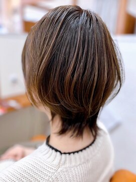 ヘアーブランドジン ティアラ(HAIR BRAND Jin Tiara) ウルフカット×ハイライト【松山美容室】