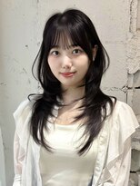 ライン(LINE)&nbsp;韓国風/レイヤー/小顔/前髪カット/髪質改善/ハッシュカット