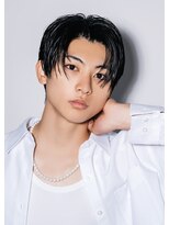 オーシャントーキョー 心斎橋(OCEAN TOKYO WEST)&nbsp;黒髪センターパートショートダウンパーマ
