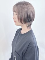 モリオ(morio)&nbsp;＊丸みショートレイヤーボブくびれショートウルフマッシュウルフ