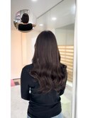 ロング　エクステ　シールエクステ　レイヤーカット