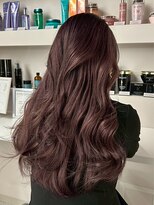 シイム(CYM)&nbsp;透明感チョコレートブラウン/レイヤーカット/ロング